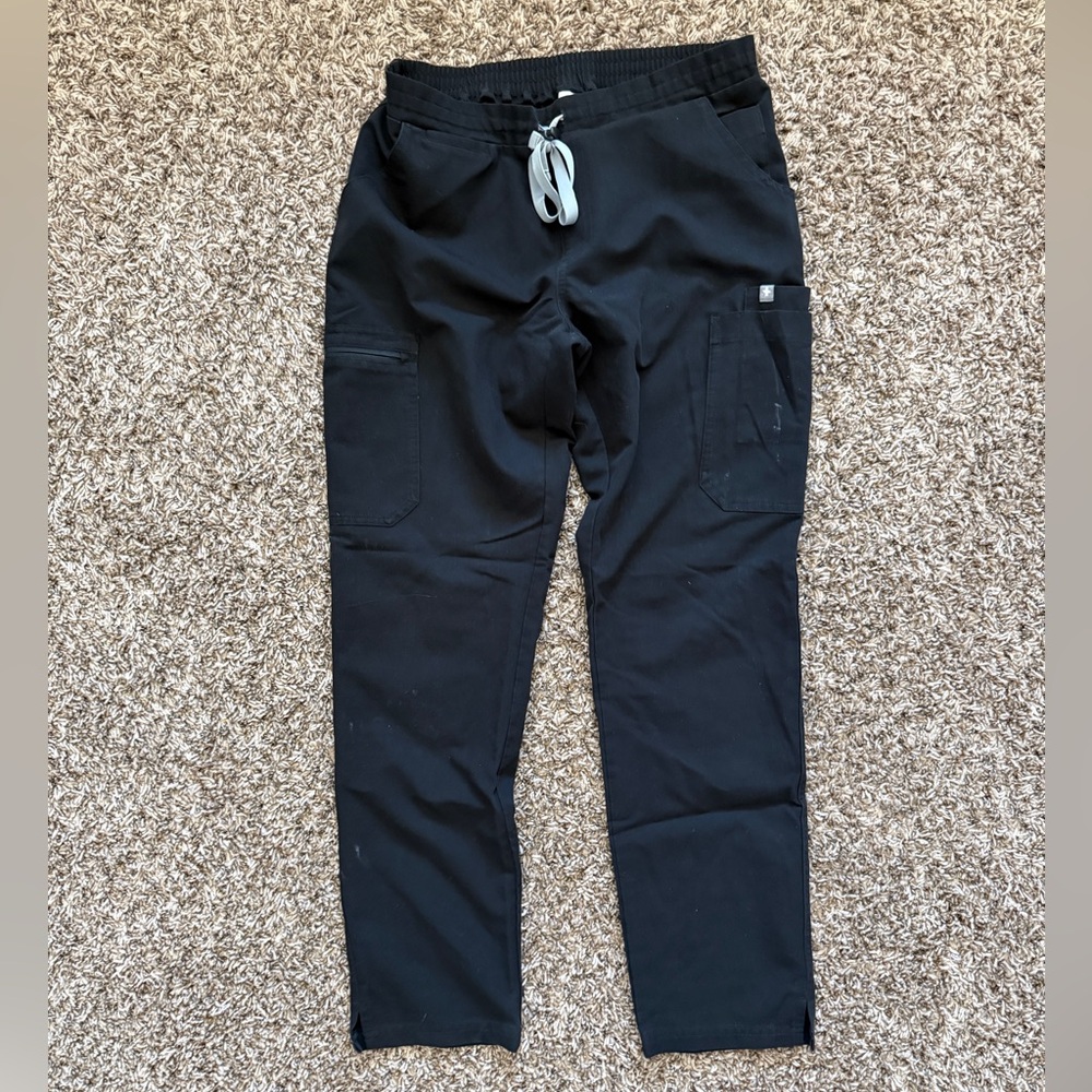 Figs Women’s Yola Skinny Black Scrub Pants